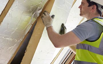 Sheering loft insulation